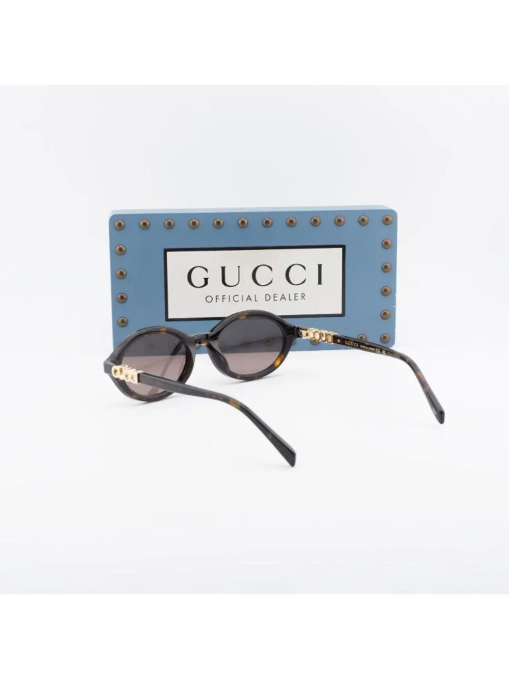 Gucci GG2153S 002 Oval Sunglasses – Havana / Brown